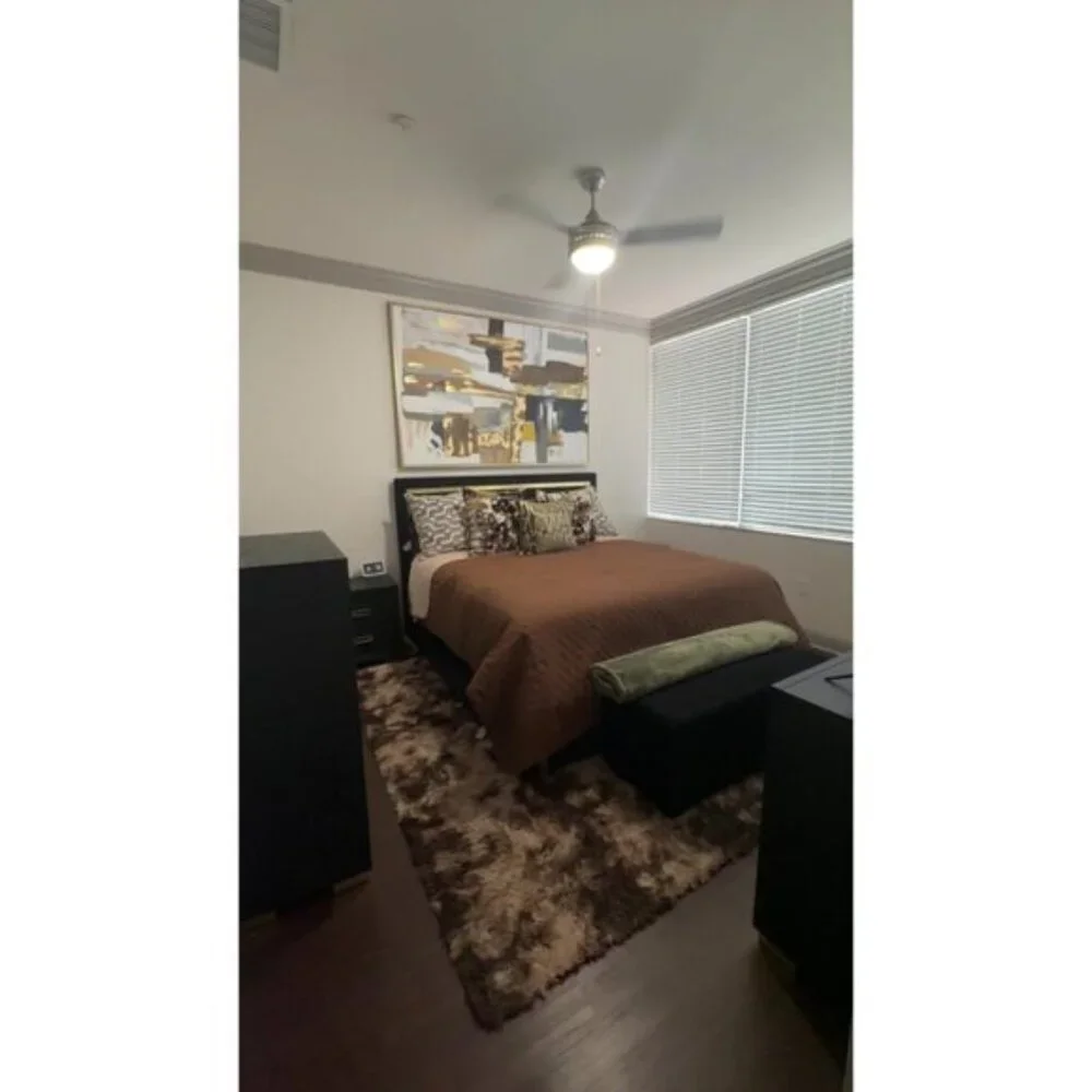 New 8x10 Brown Shag Area Rug, Ultra Soft Fluffy Carpet for Bedroom & Nursery